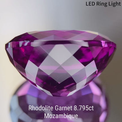 Rhodolite Garnet 8.795ct / Mozambique