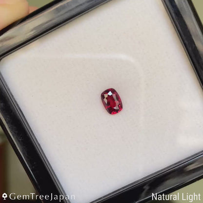 Orangy Red Spinel 0.858ct / Burma