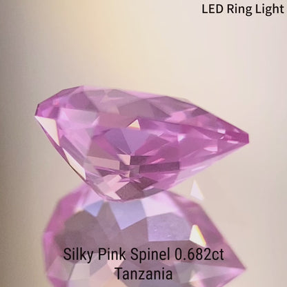 Silky Pink Spinel 0.682ct / Tanzania