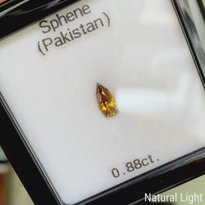 【lulu's Focus】Sphene 0.88ct / Pakistan